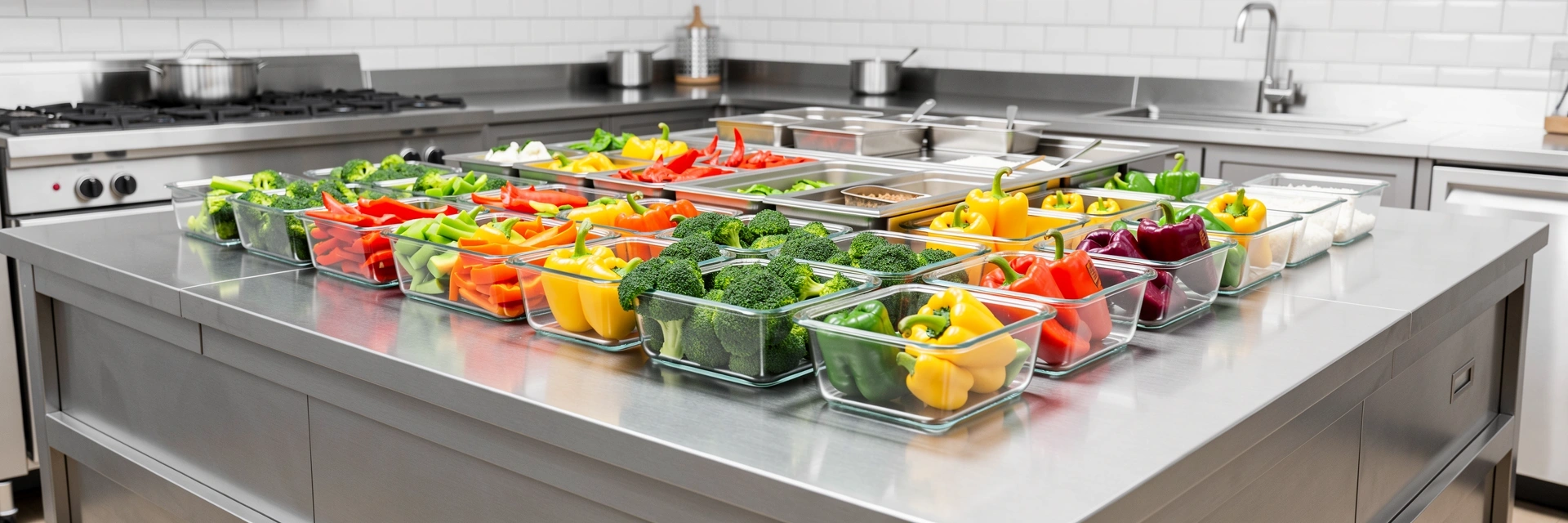 Professional kitchen environment